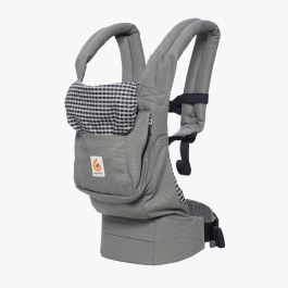 Porte Bebe Original 3 Positions De Portages Physiologiques Couleurs Gris Gris