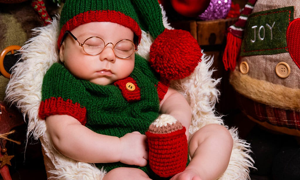 Conseils : sommeil de bébé pendant la période de Noël