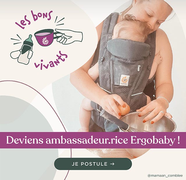 Deviens ambassadeur.drice Ergobaby !