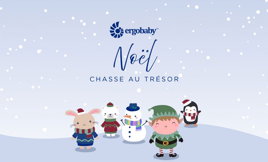 La chasse au trésor de Noël d&#039;Ergobaby