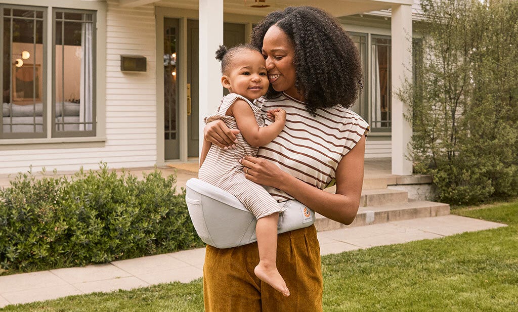 Dix raisons de choisir un porte-bébé hip seat